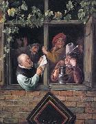 Jan Steen Rhetoricians at a Window oil on canvas